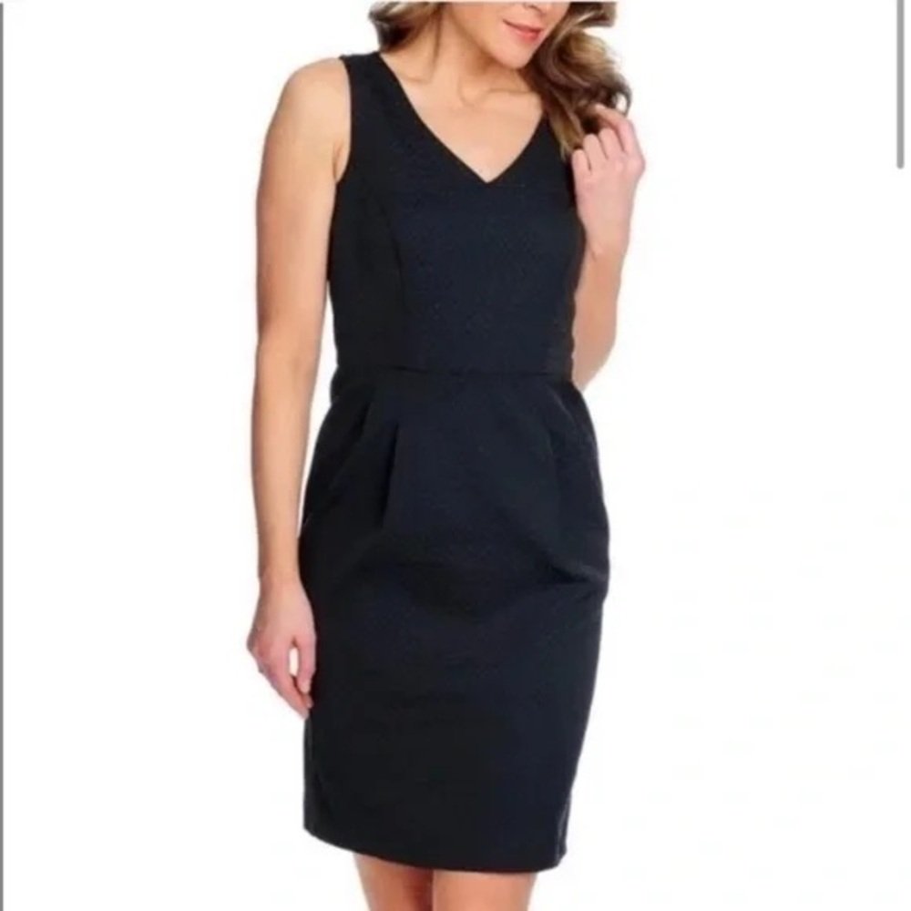 Brooks Brothers Classic Black Midi Dress