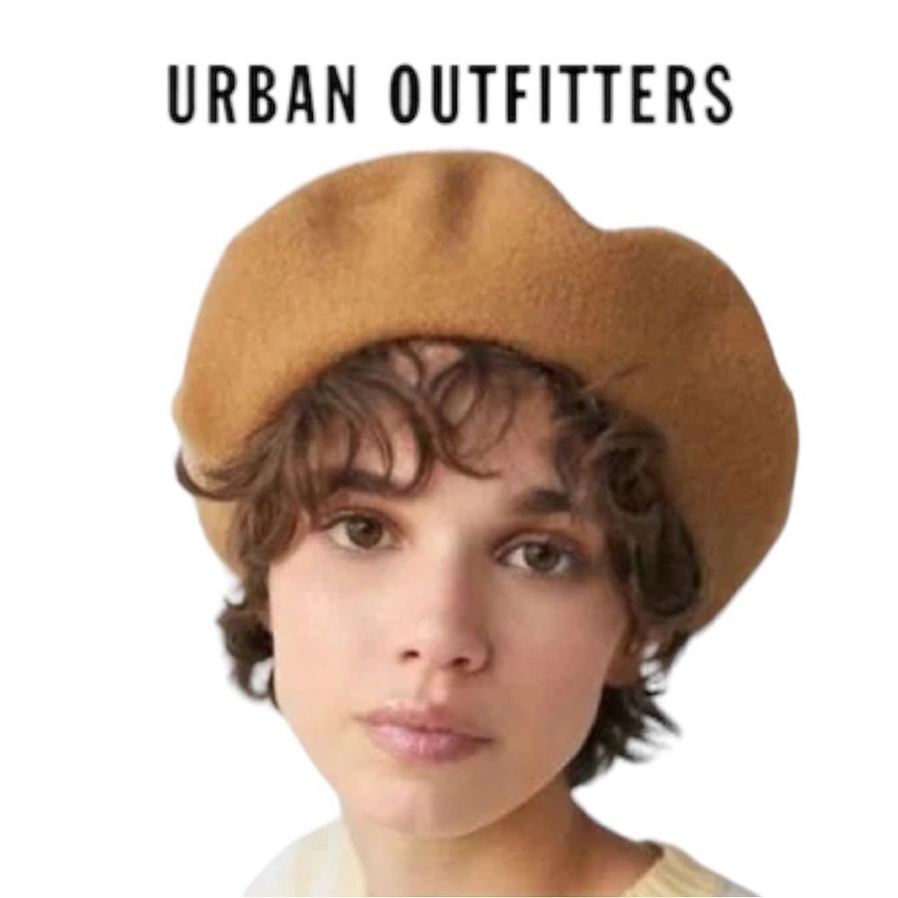 New Uo Urban Outfitters Lillie Felt Hat Beret