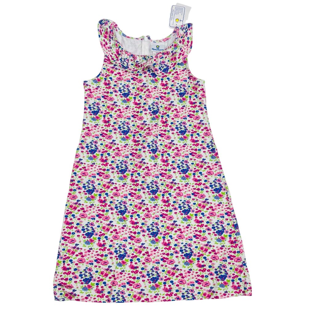 Nwt Florence Eiseman Size 10 Floral Print Knit Dress