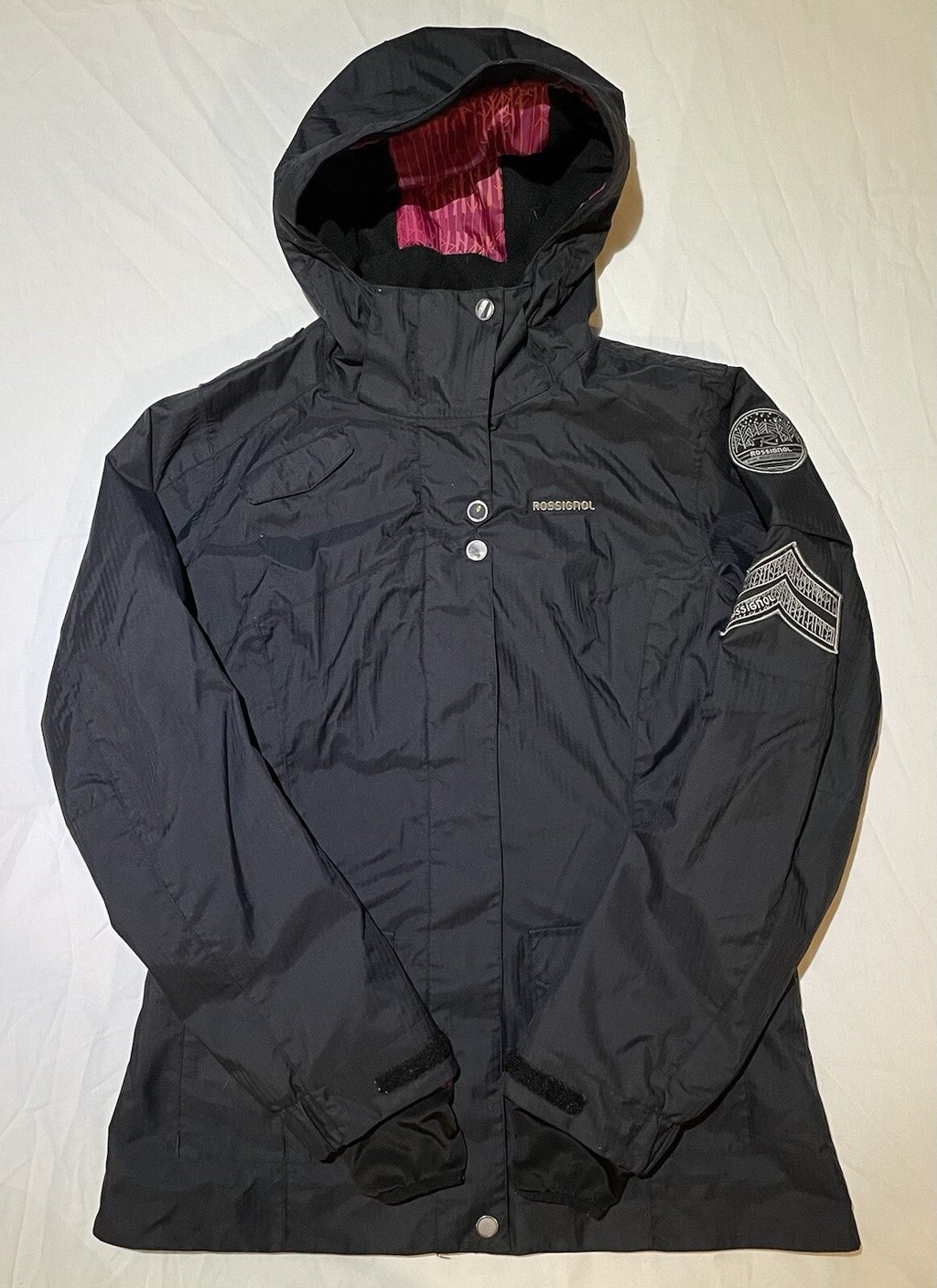 Euc!! Rossignol Performance 5,000 Women’s Size Large Black Ski Jacket