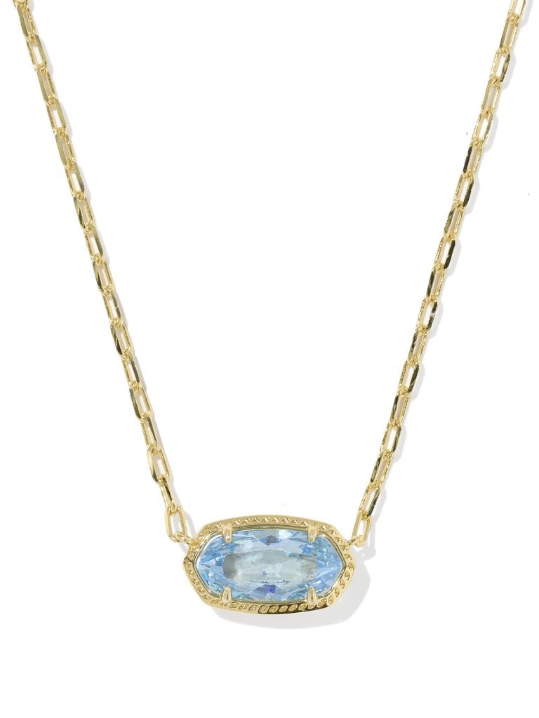 Kendra Scott Elisa Luxe Gold Short Pendant Necklace