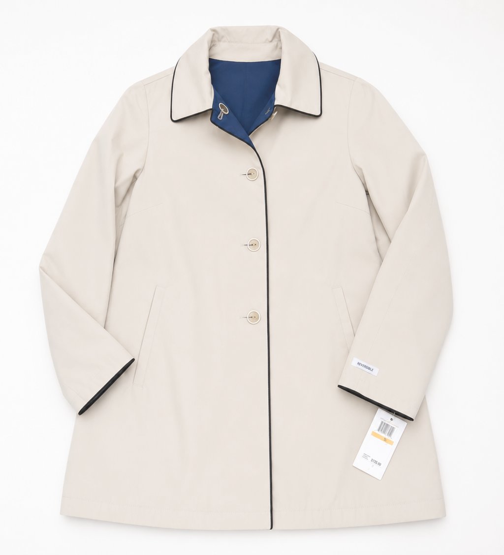 Nwt Jane Post Stone Peacock Reversible Jacket Coat Sz S
