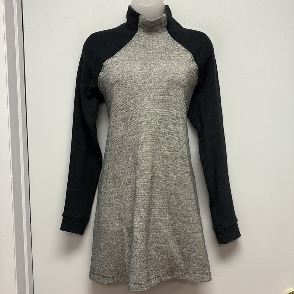 Lobo Mau Mock Neck Long Sleeve Tunic / Swing Dress Size Small