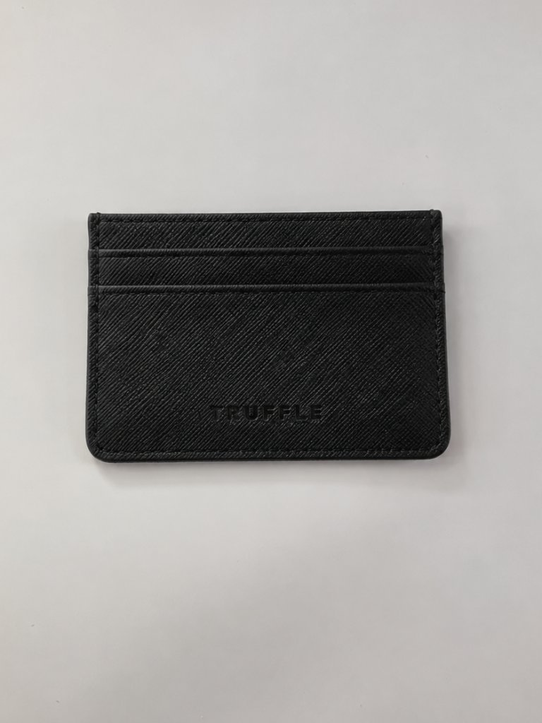 Truffle Clarity Privacy Card Case - Small Card Holder & Case - Black - New