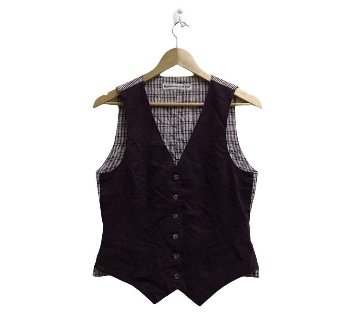 Mademoiselle Non Non Excutive Vest in Red, Men's (Size XS)