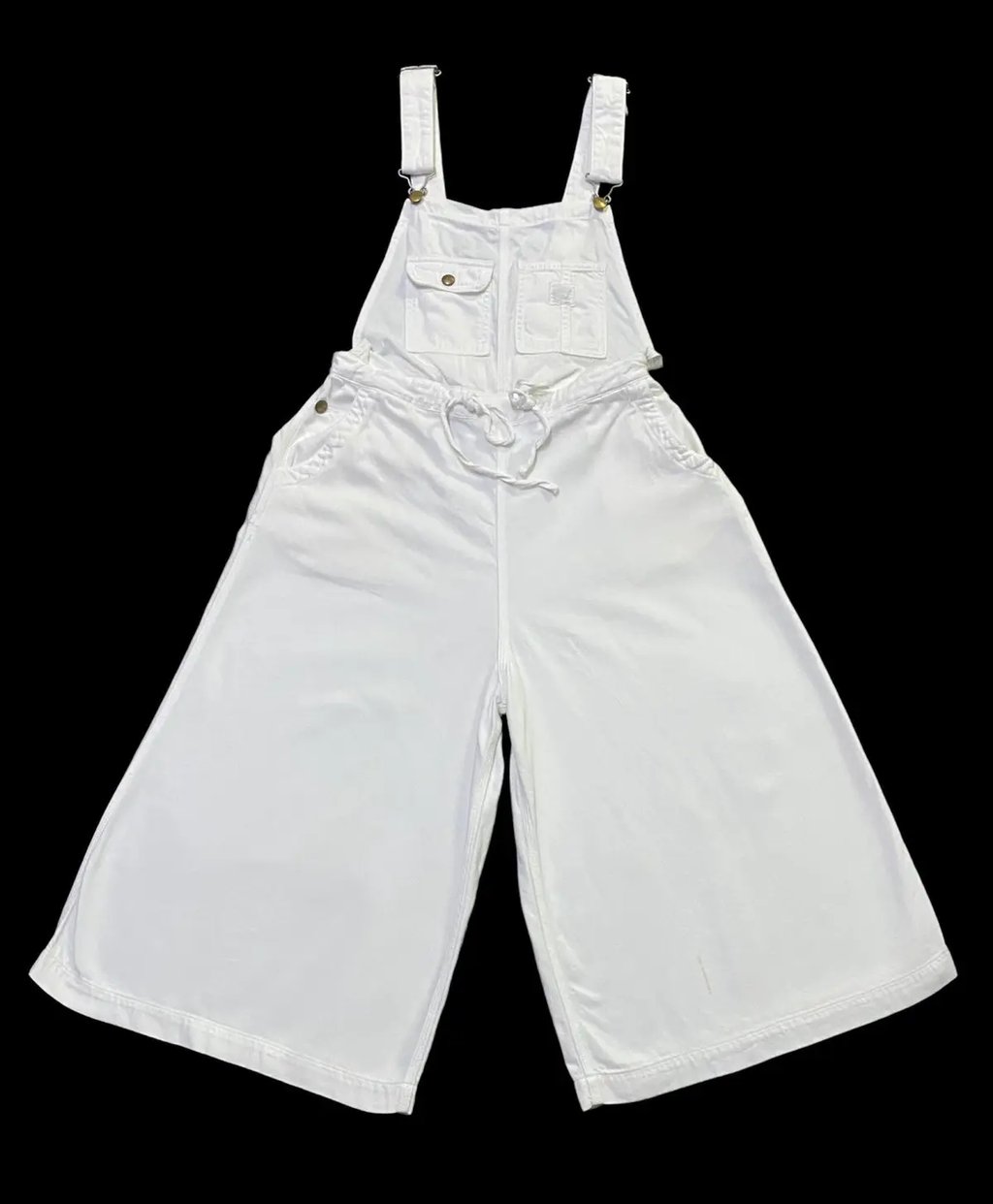 Vintage Orslow White Convas Overall, Women's (Size Xs)