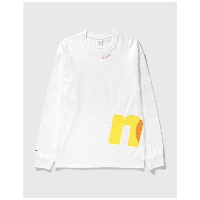 Men’S Noah Nyc X New Order L/s Crewneck Tee Size M NWT in White, Men's