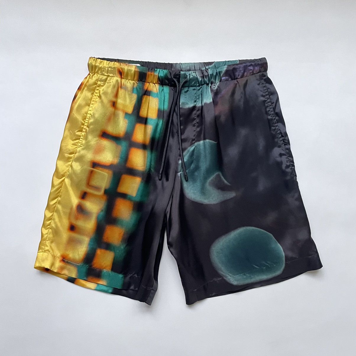 Dries Van Noten S/s 21 Len Lye Print Shorts, Men's (Size 30)