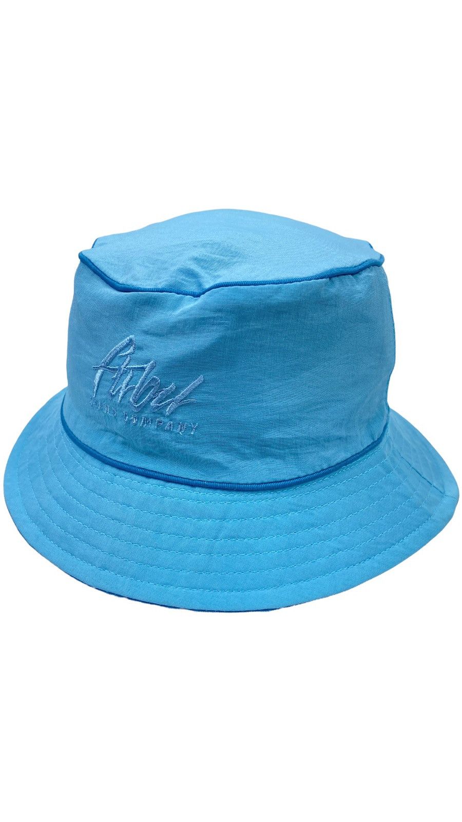 Fubu Jeans Nylon Panama Bucket Hat Cap in Blue, Men's