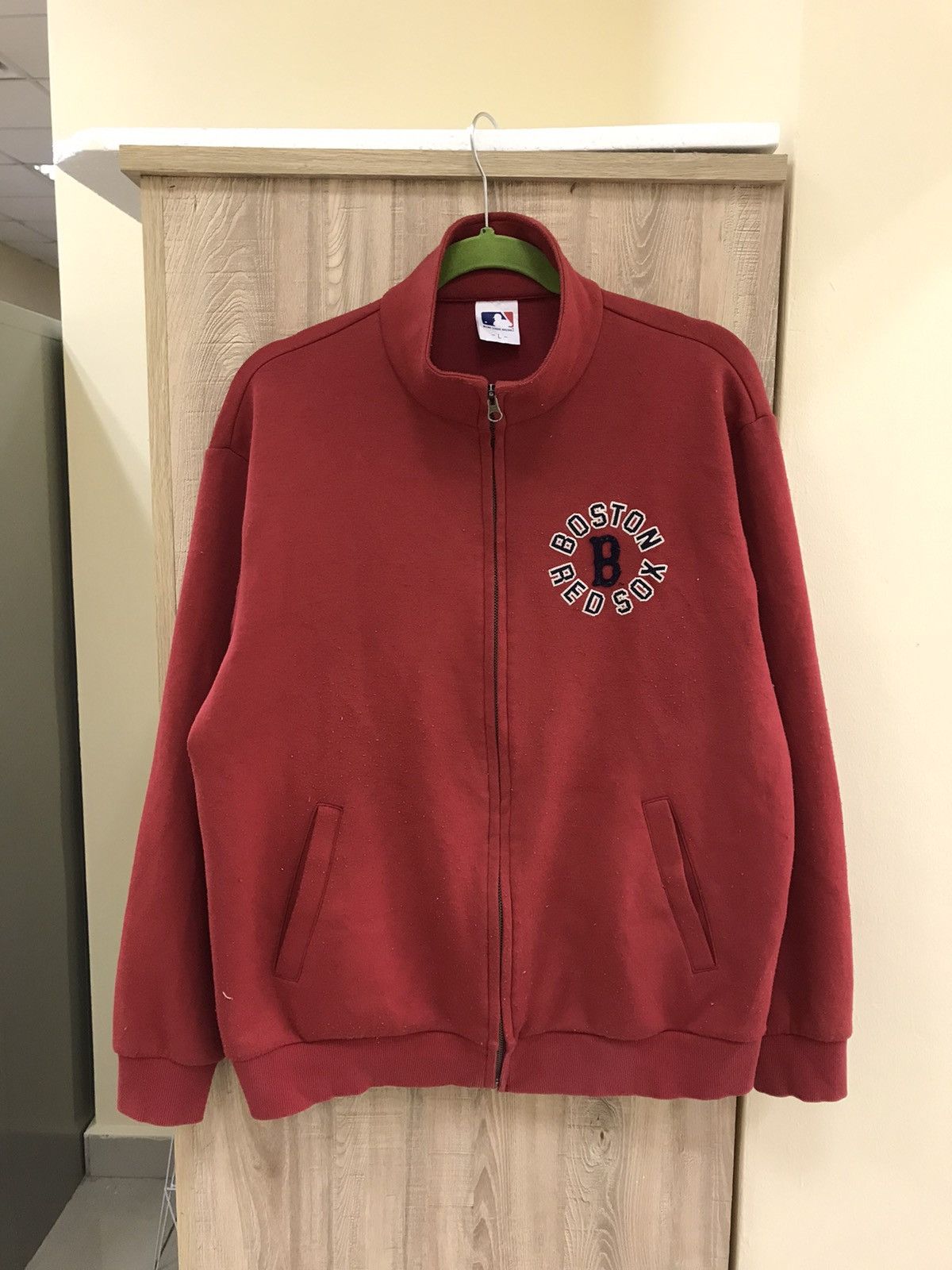 Uniqlo X Mlb Red Sox Baseball Fleece Jacket, Men's (Size Large)