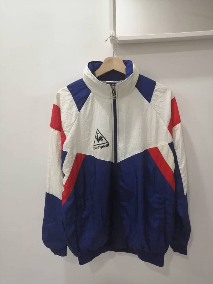 Vintage 90's Le Coq Sportif Hoodies Sweater, Men's (Size Medium)
