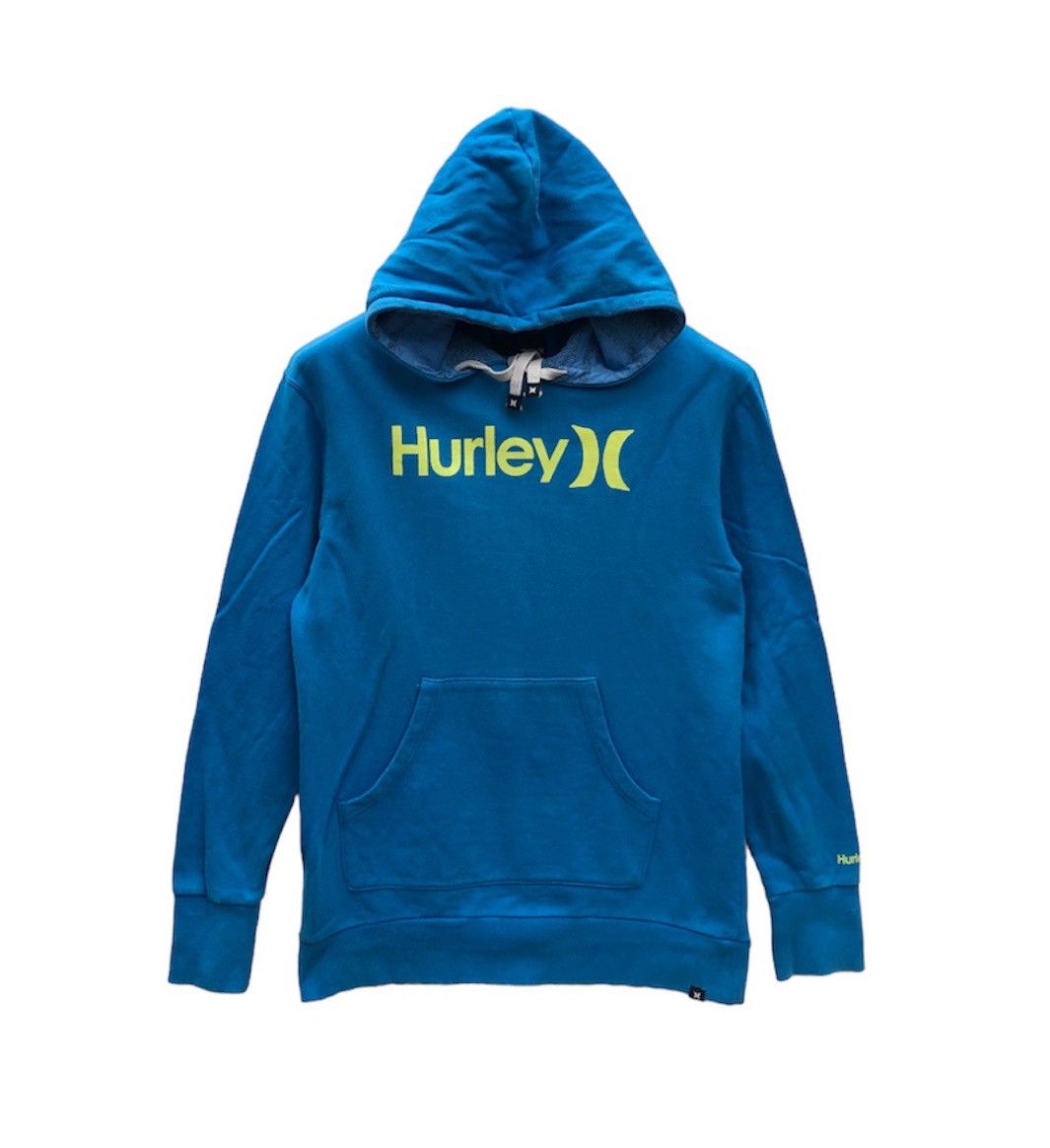 Hurley Hoodie Pullover 0489-13 in Blue, Men's (Size Small)