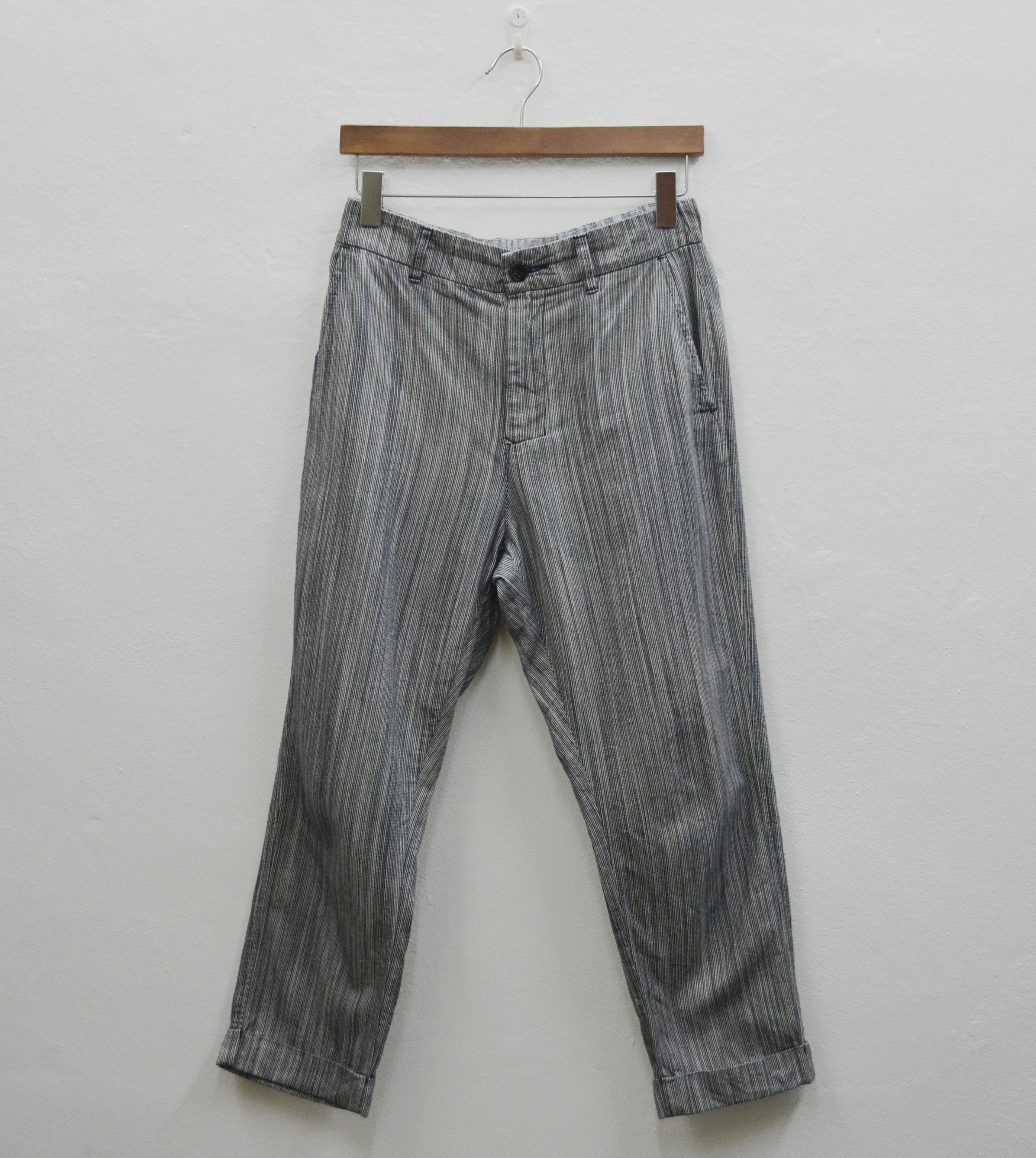 Issey Miyake Plantation Cropped Pants Made In Japan in Black, Men's (Size 30)