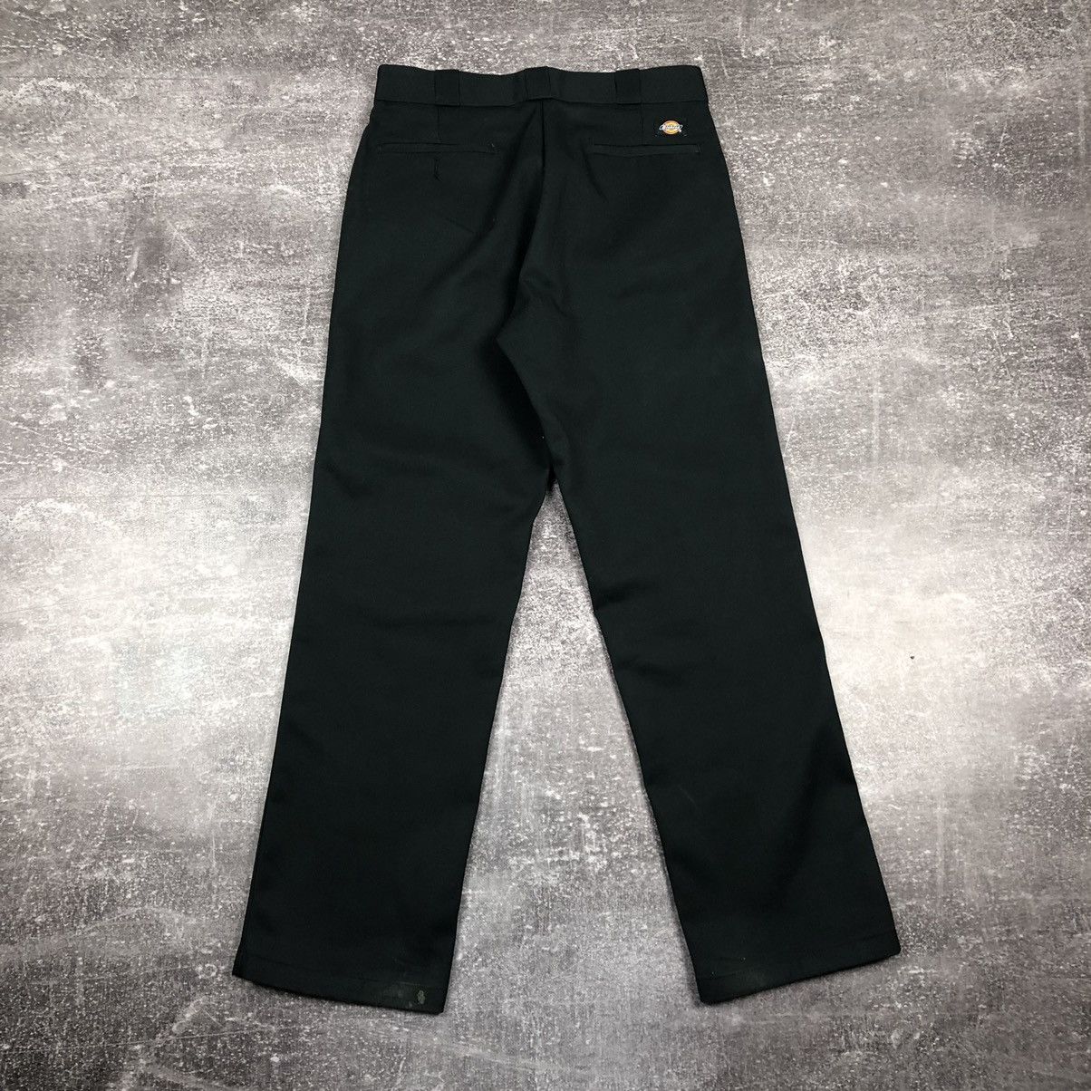 Vintage Dickies 874 Original Fit Trousers in Black, Men's (Size 33)
