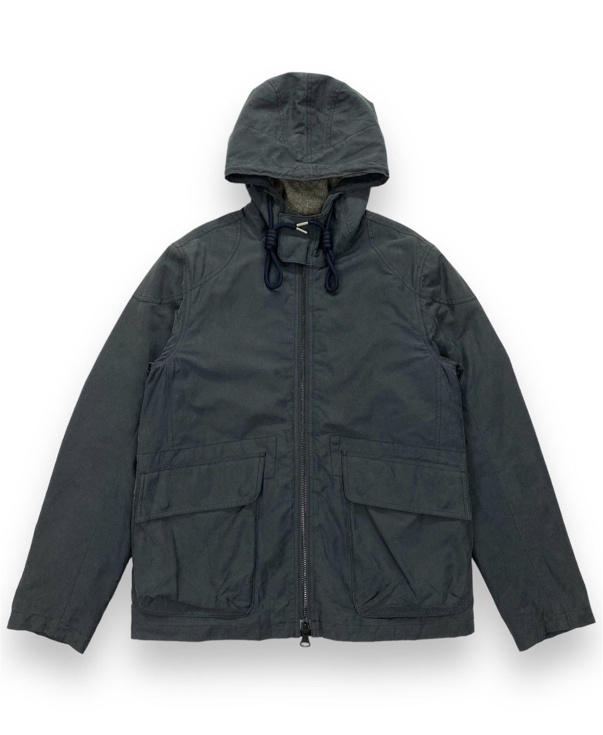 Todd Snyder Hooded Jacket in Blue, Men's (Size Small)