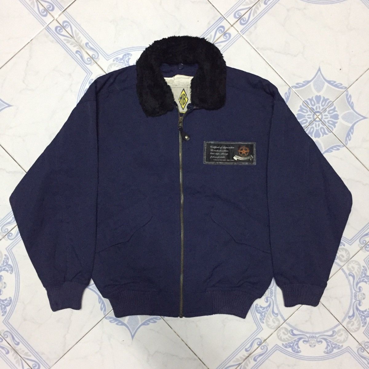 Flight Club Impudent Guy Michel Bachoz Flight Jacket, Men's (Size Medium)