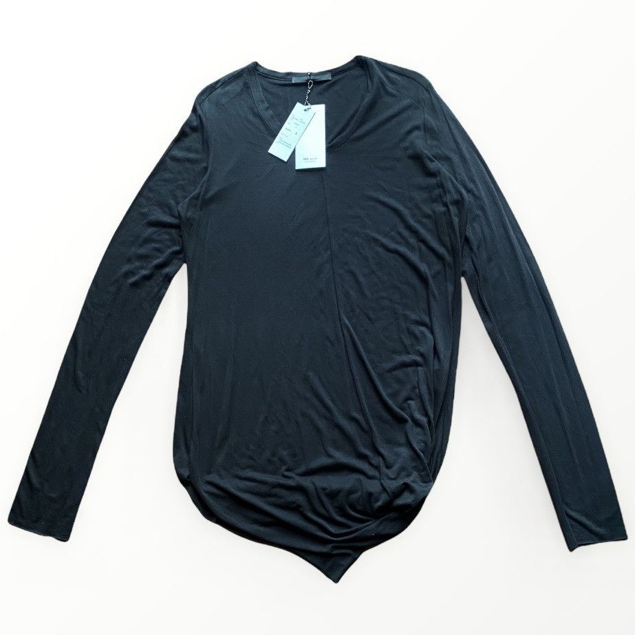Aw13 Ma Julius Tencel Angora Jersey in Black, Men's (Size Medium)