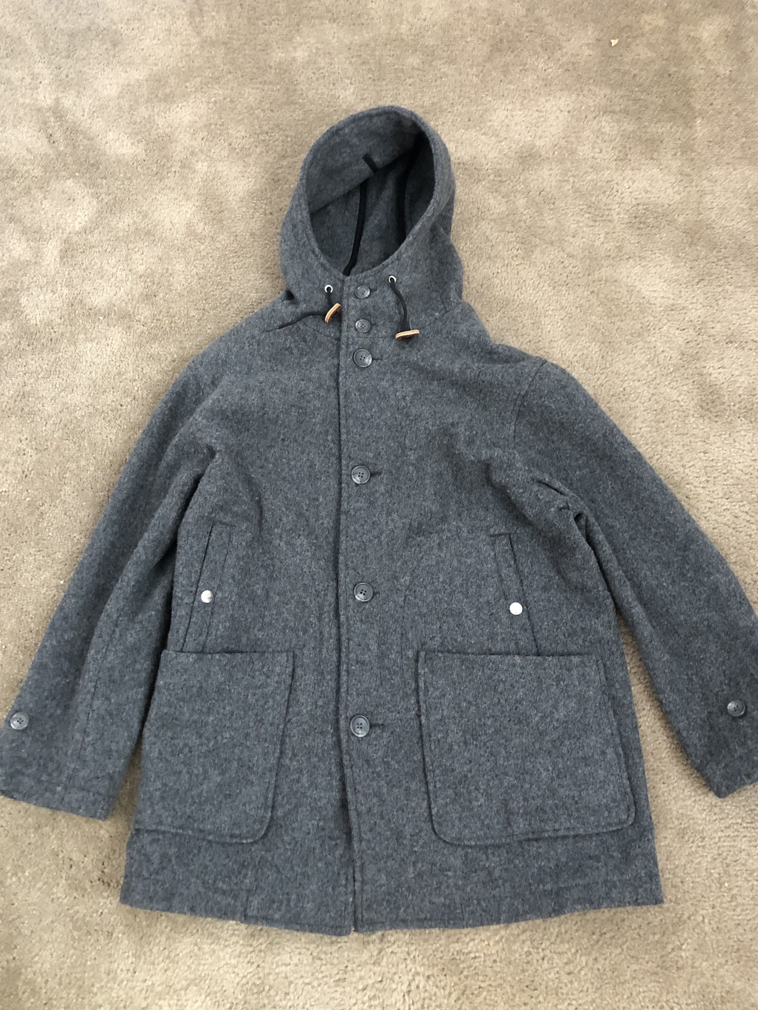 Battenwear Grey Promenade Parka, Men's (Size Small)