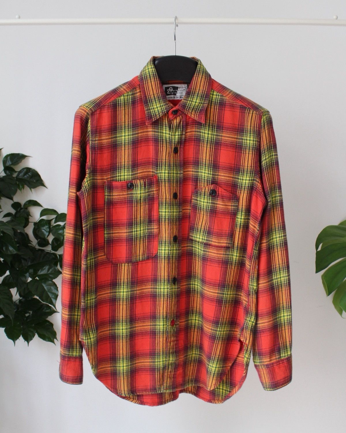 Fw2010 Engineered Garments Tartan Work Shirt, Men's (Size XS)