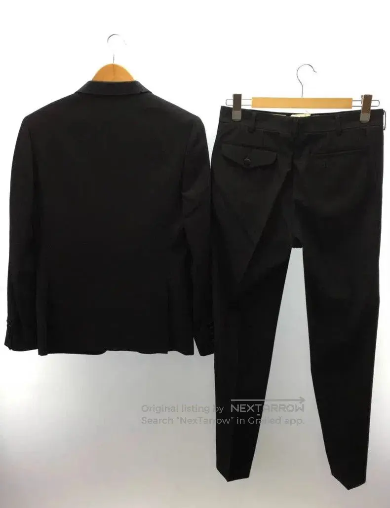 Comme Des Garcons Homme Deux Smoking Suit in Black, Men's (Size Medium)