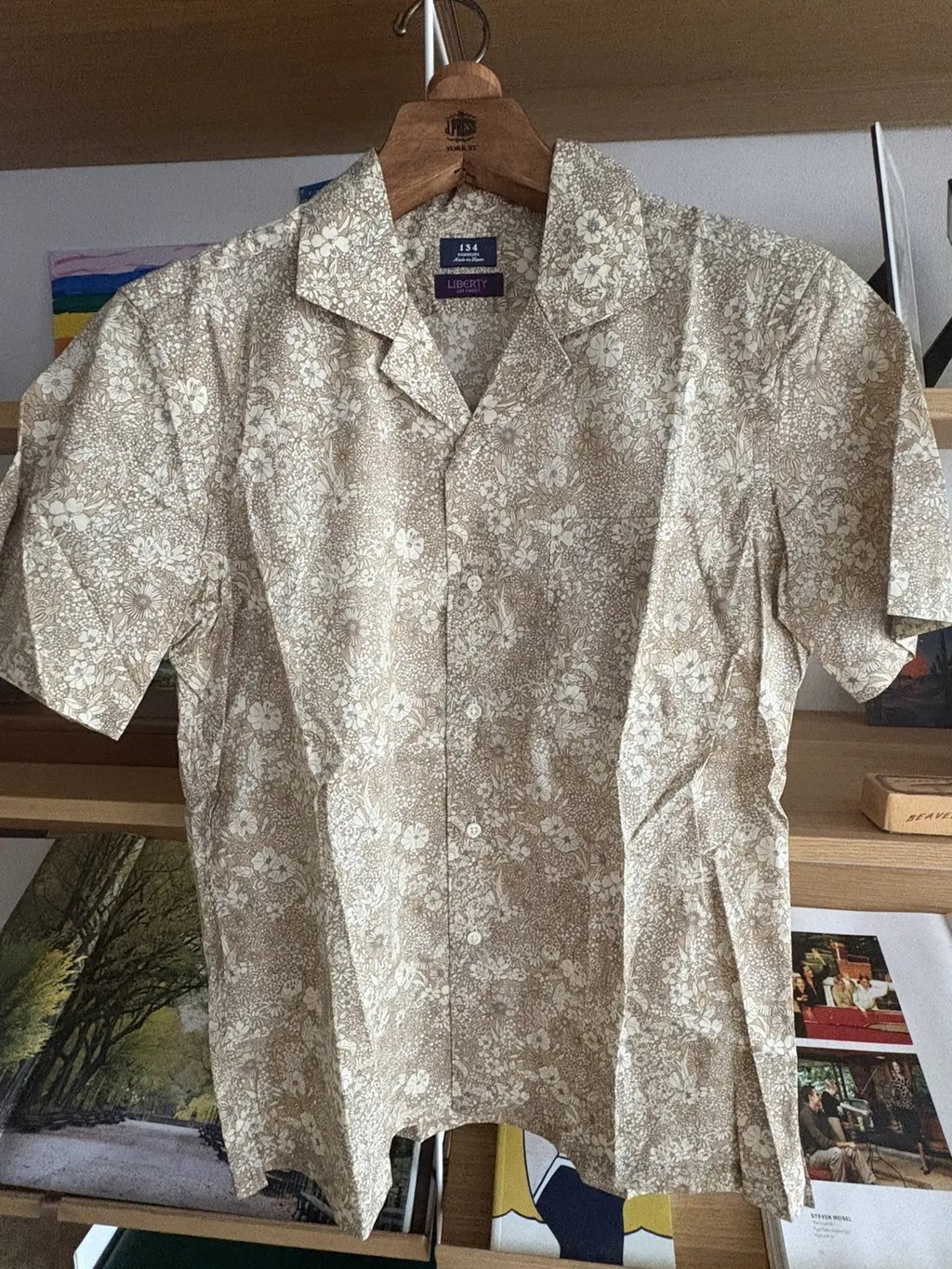 Kamakura Shirts X Liberty Patrick Gordon Shirt 134 Japan in Beige, Women's