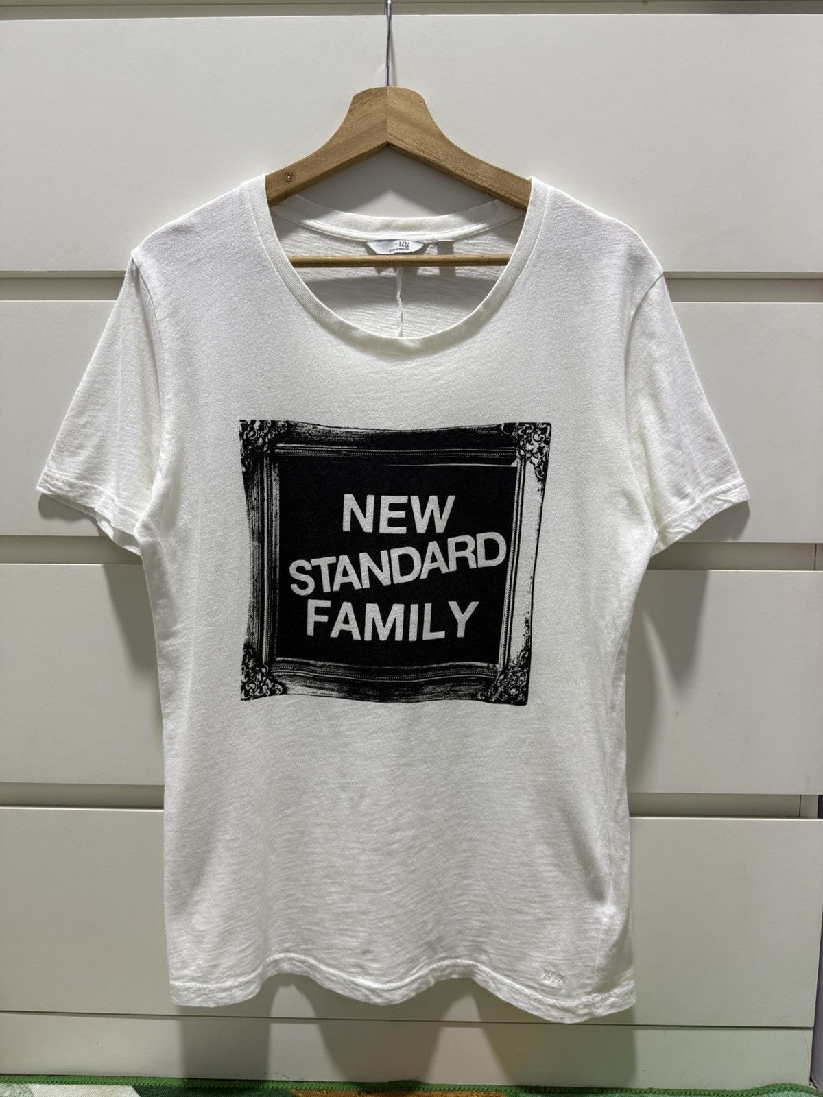 Undercover “New Standard Family” Tee in White, Men's (Size Medium)