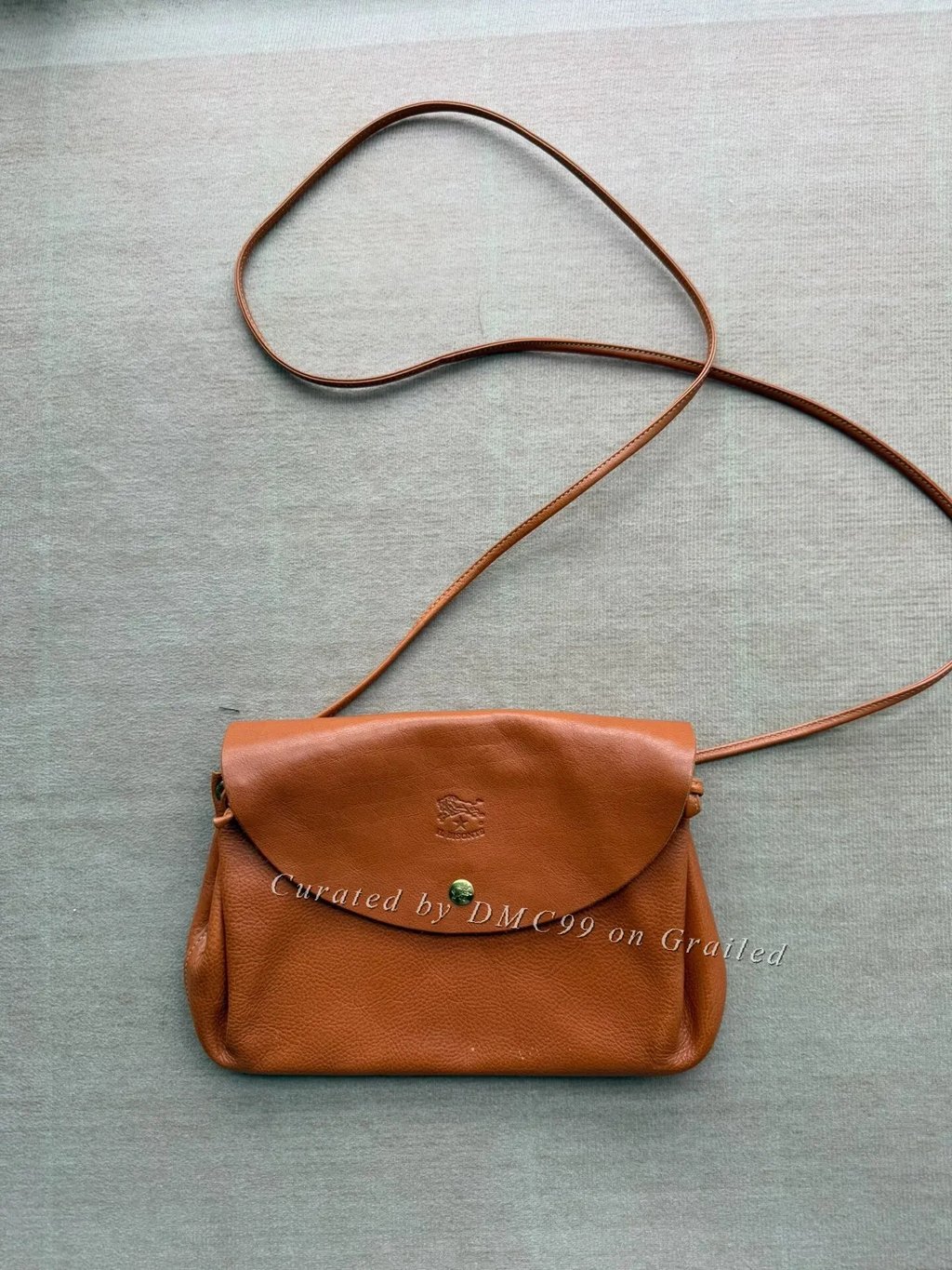 Il Bisonte Brown Small Crossbody Bag, Women's