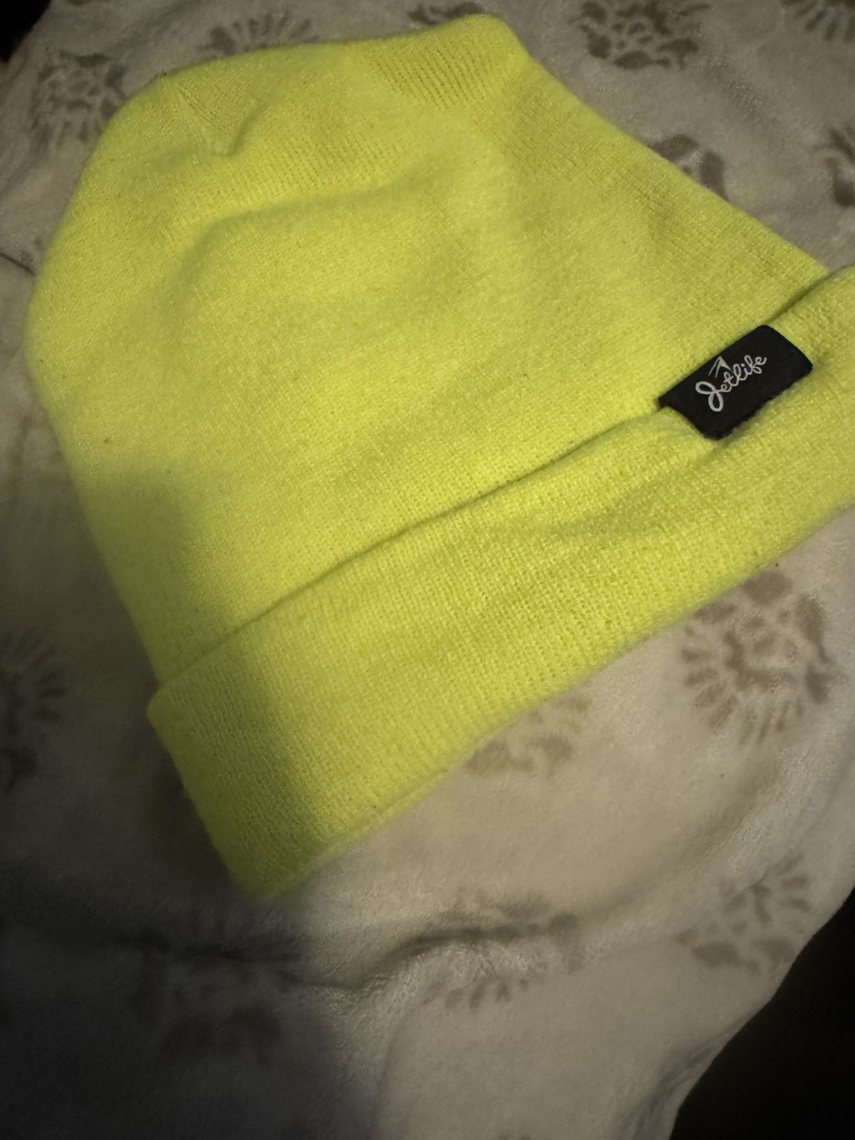 Jet Life Apparel Jetlife Beanie in Yellow, Men's