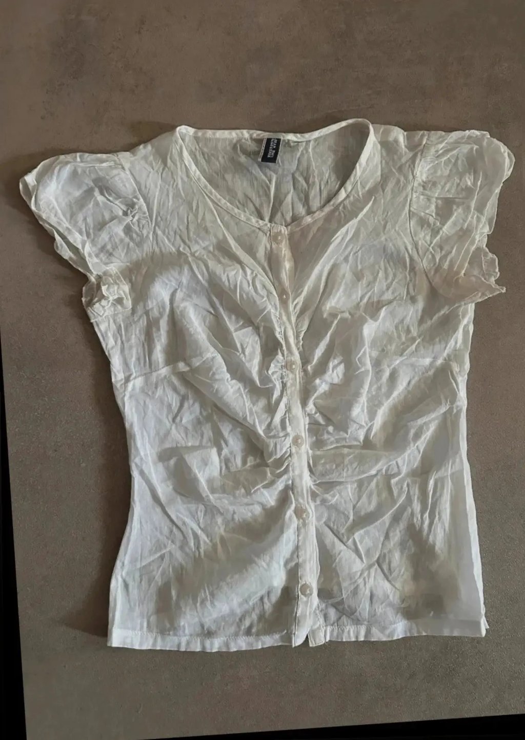 Chemise Jean Paul Gaultier Femme Taille S A162 in White, Women's