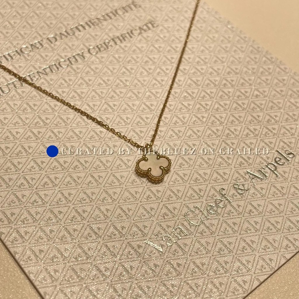 Van Cleef & Arpels Small Clover Necklace, Women's