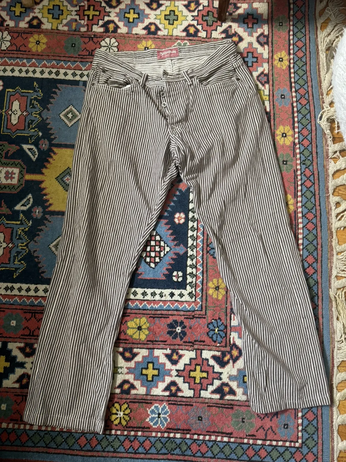 The Stronghold Brown Hickory Stripe 31, Men's