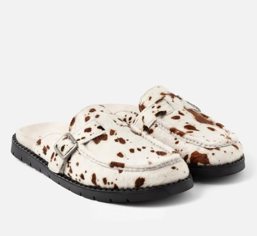 Pony Hair Cowhide Winston Mules, Men's (Size 10)