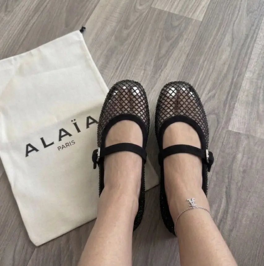 Alaia Paris Ballerina Black, Women's (Size 8)