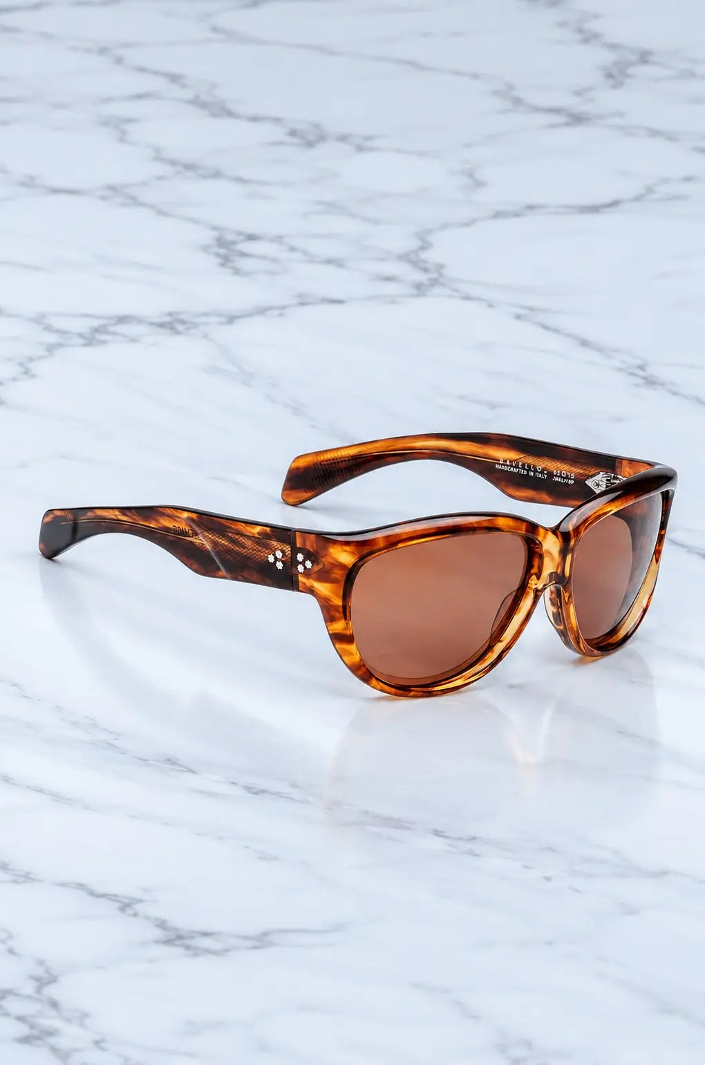 Jmm Ravello Bourbon Sunglasses in Orange, Men's