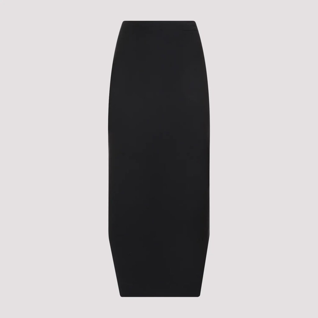 Givenchy Givenchy Front Kick Skirt (Fr 38) in Black, Women's (Size 27)