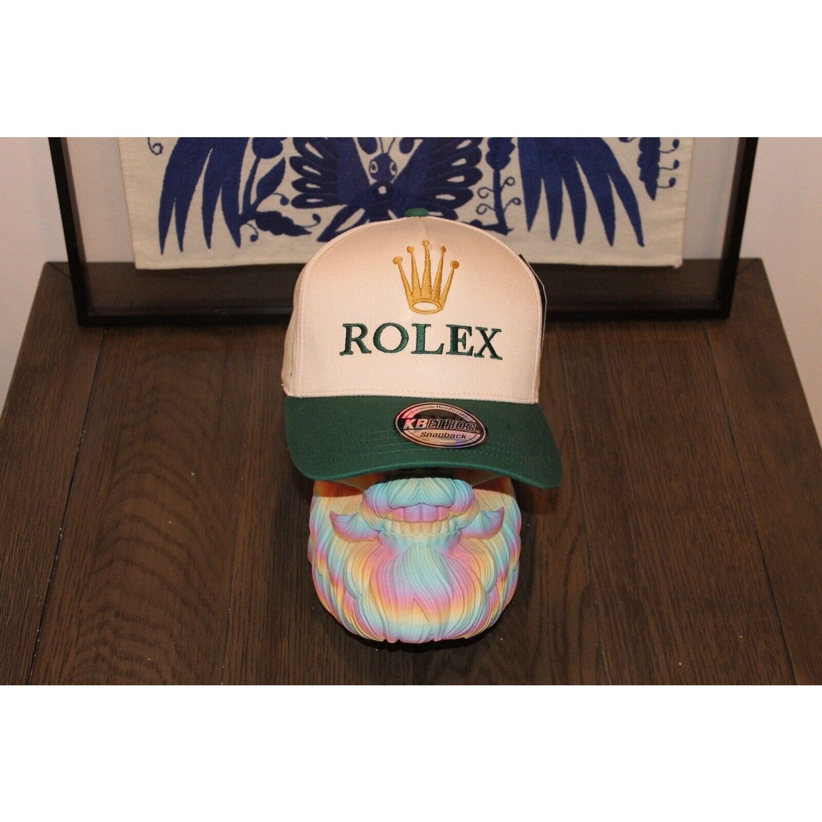 Rolex Snap Back in Green, Men's