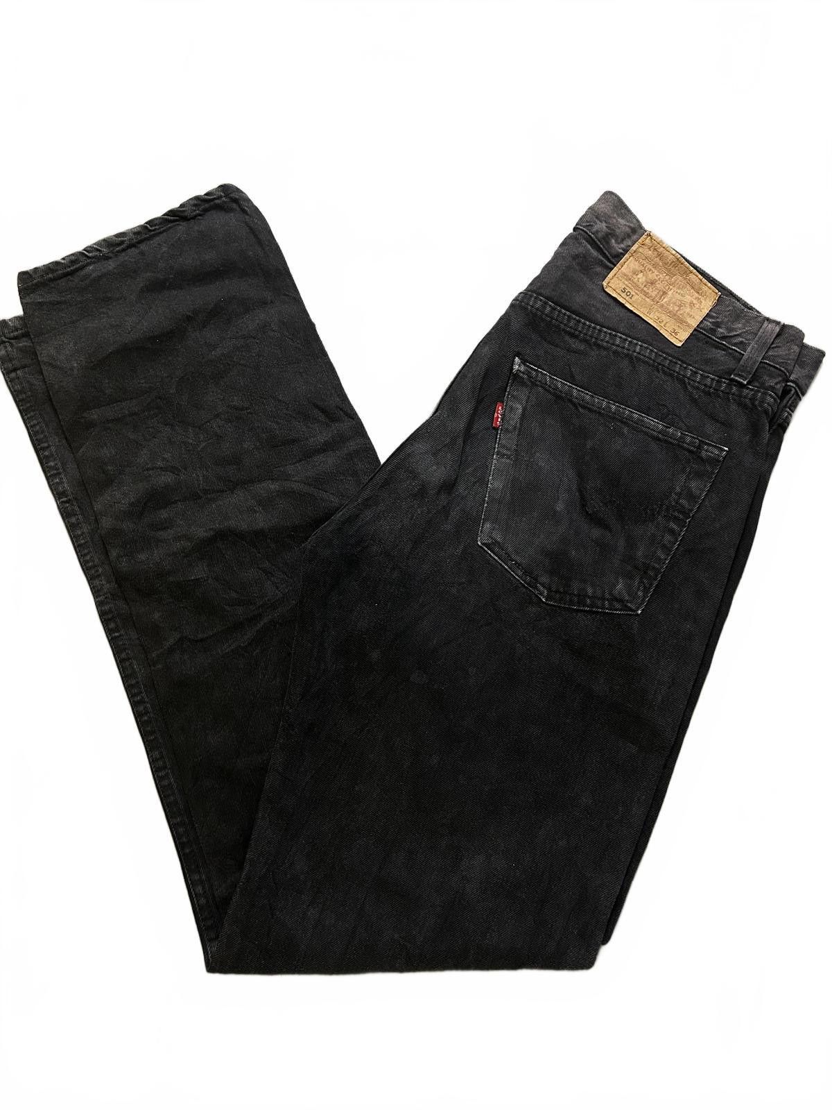 Levis Levi's 501 Black Denim Jeans - Vintage Style, Men's (Size 32)
