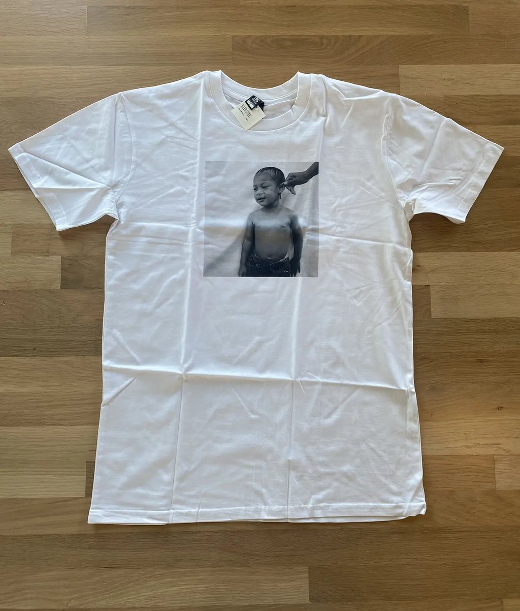 I-D Magazine 40th Anniversary Liz Johnson Blm Tee in White, Men's (Size Xl)
