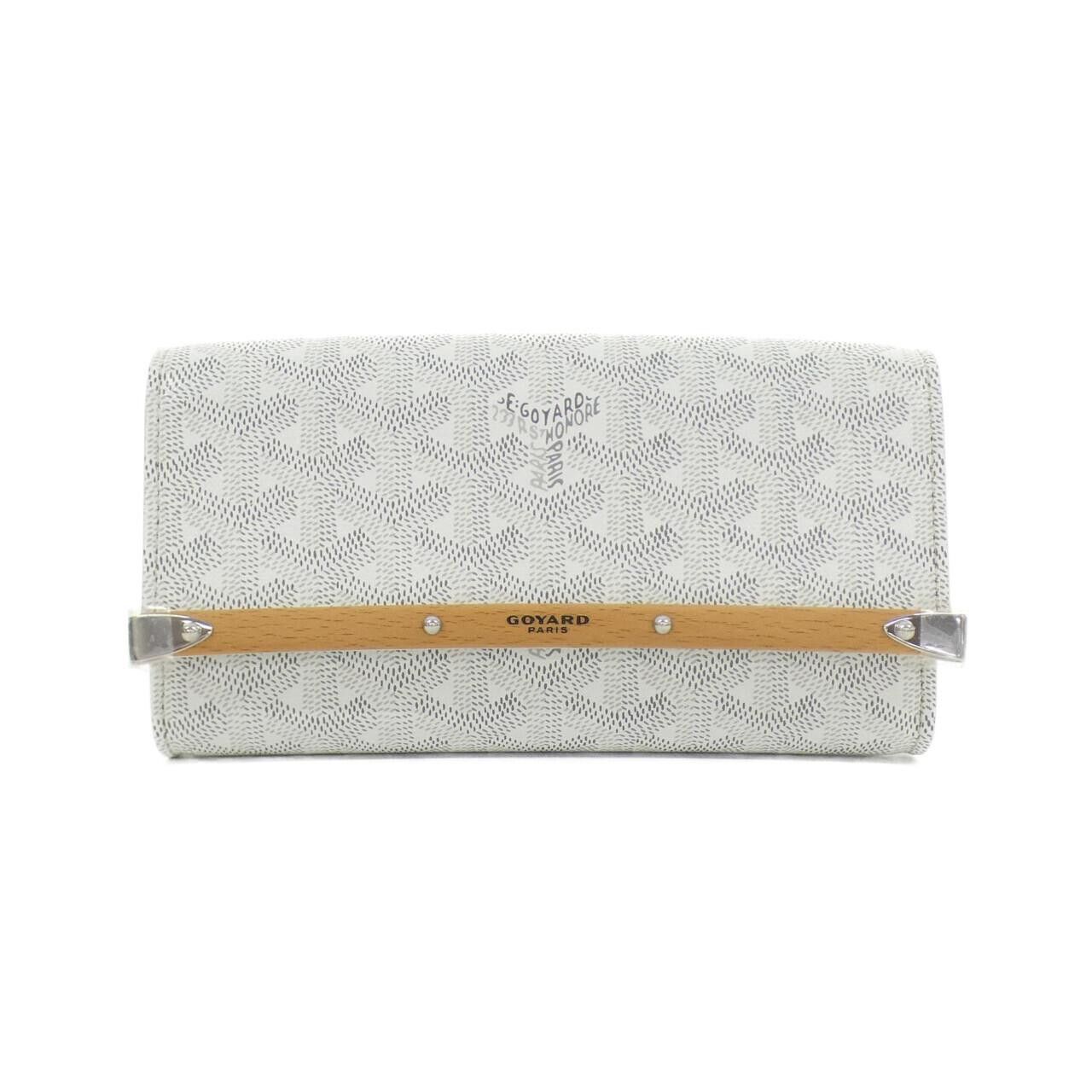 Goyard Goyard Monte Carlo Mini Coated Canvas Waist Bag Canvas Belt Bag in White, Men's