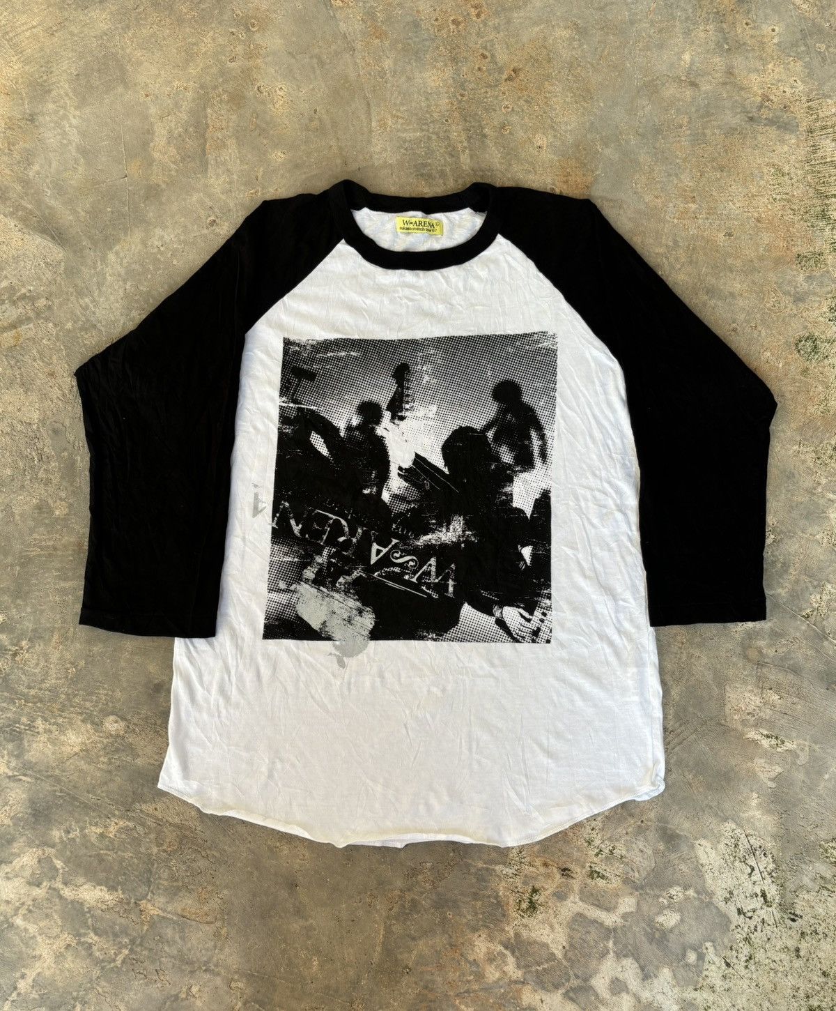 Hysteric Glamour Warena Sukima Switch Tour '07 Longsleeve in White, Men's (Size Large)