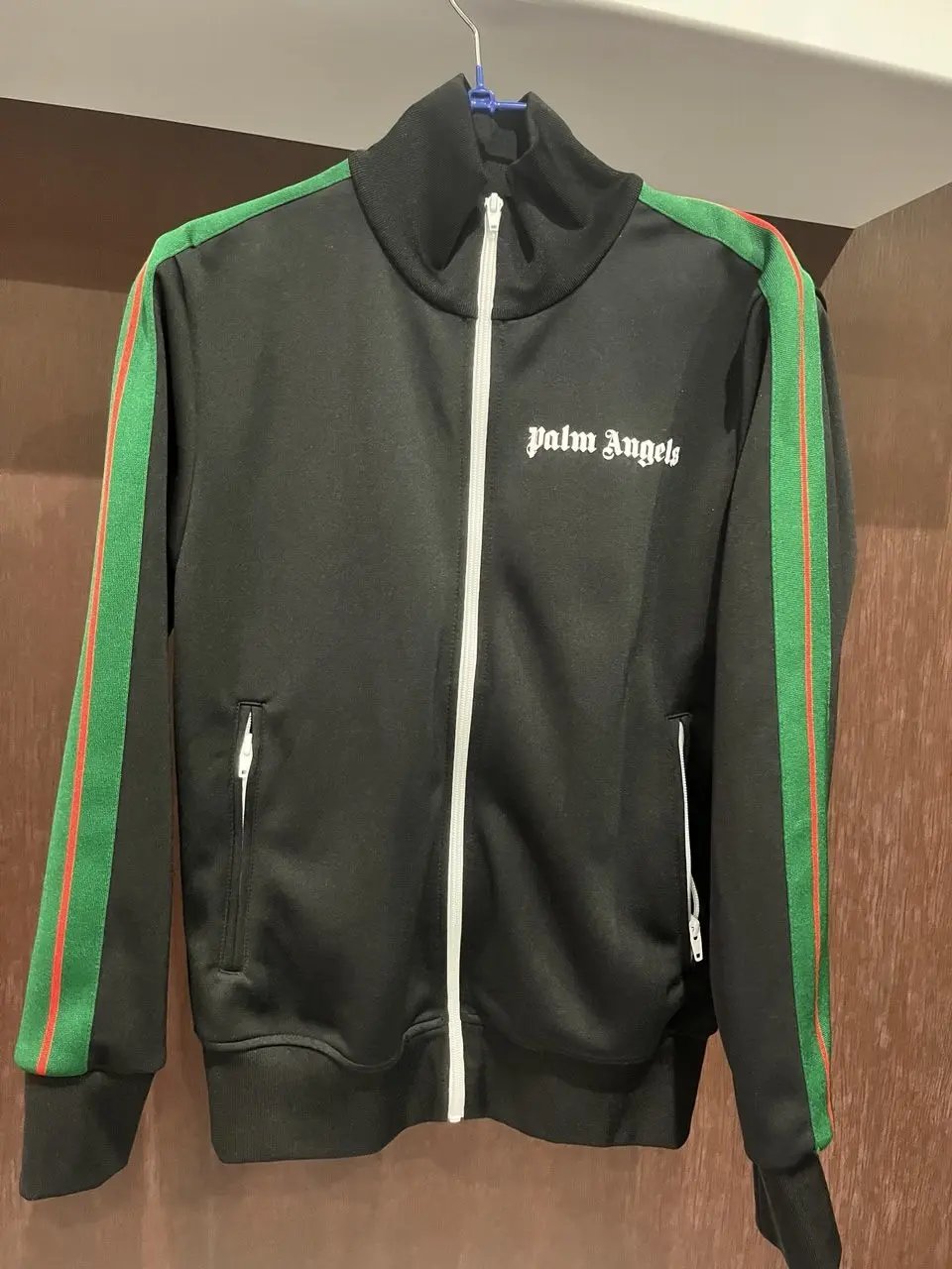 Palm Angels Zip in Black, Men's