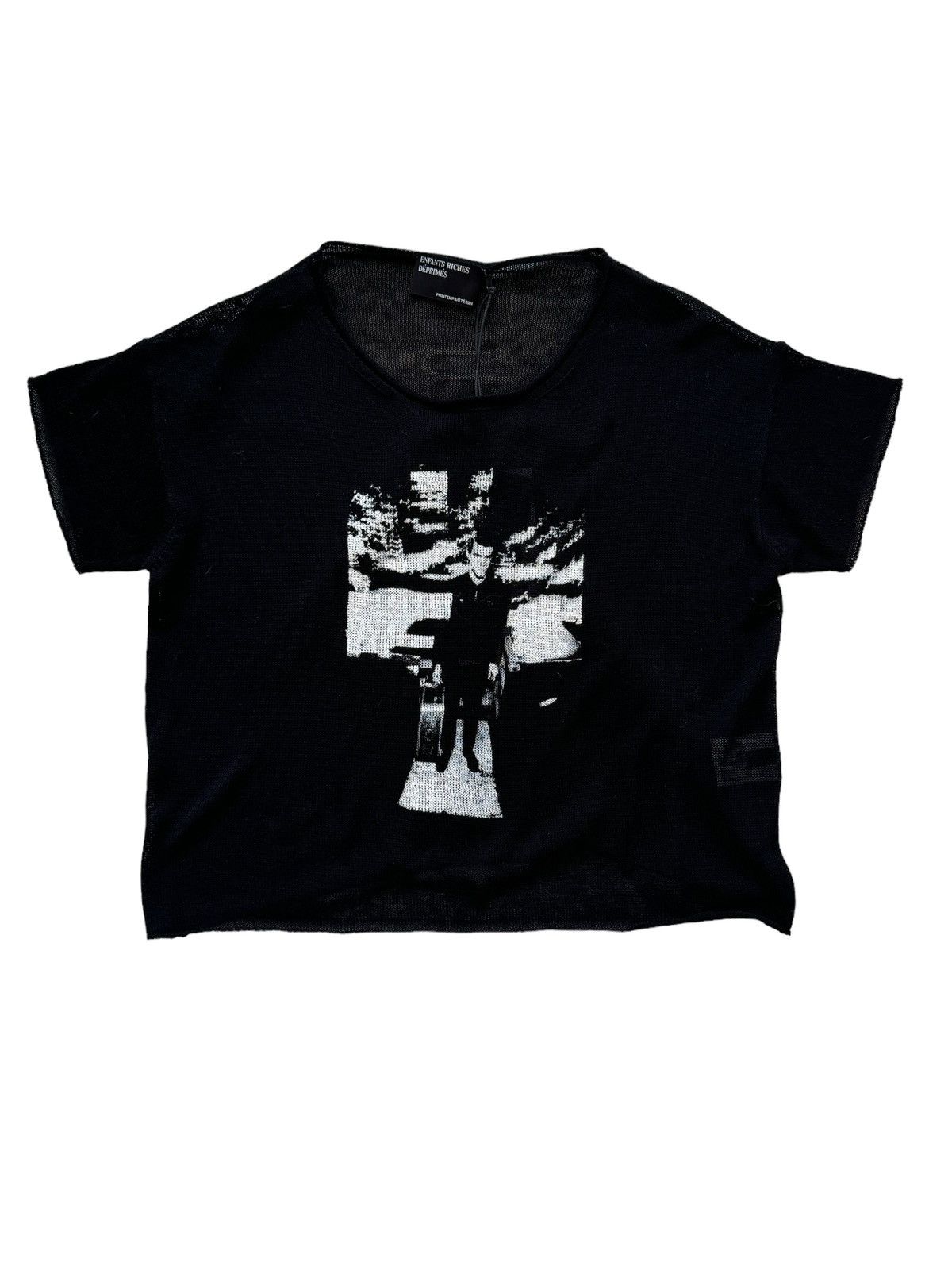 Enfants Riches Deprimes Enfants Riches Déprimés Serial Killer Void Knit Shirt in Black (Size Small)
