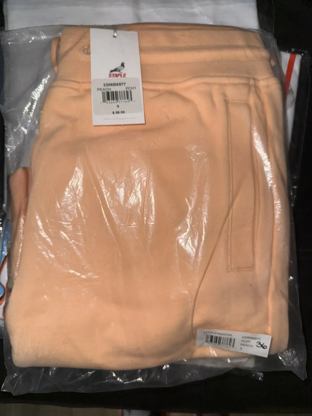 Jeff Staple Pigeon Fleece Sweatpants Peach Size S Joggers in Beige, Men's (Size 30)