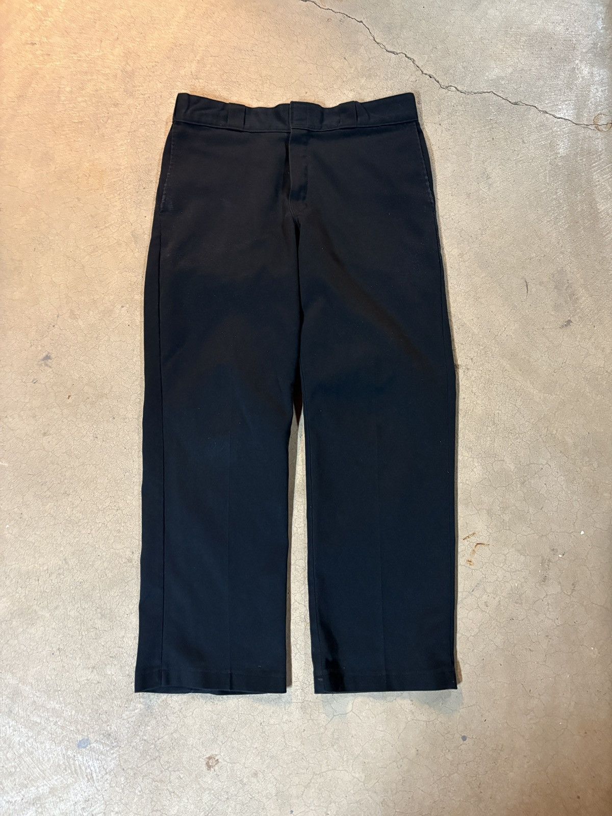 Dickies 874 Flex Chino Work Pants Black Size 34X30, Men's