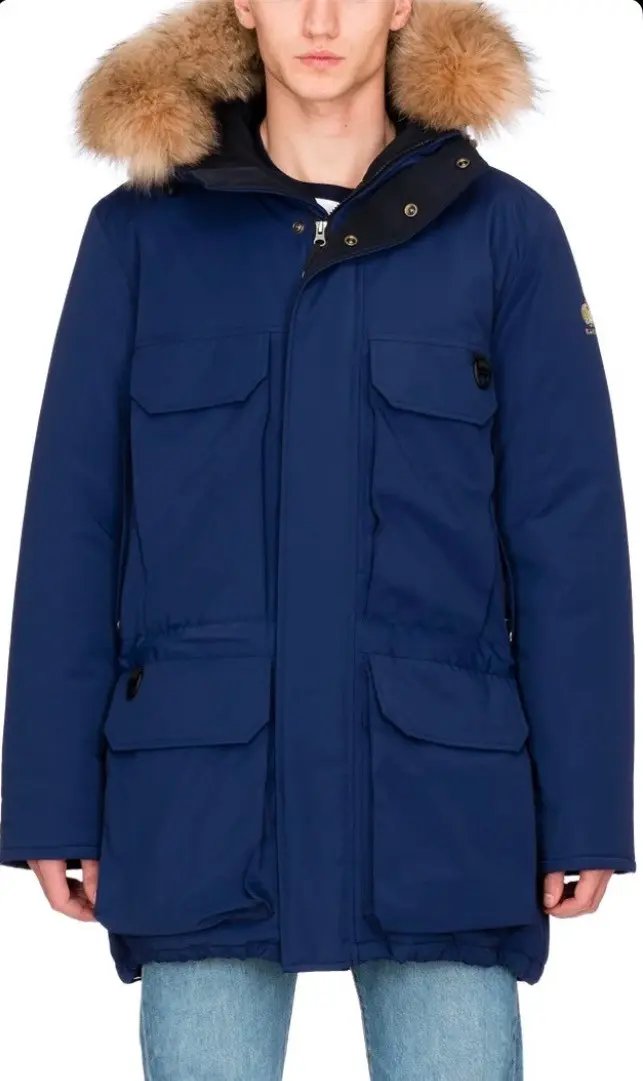Cavale Down Parka 1XL in Blue, Men's