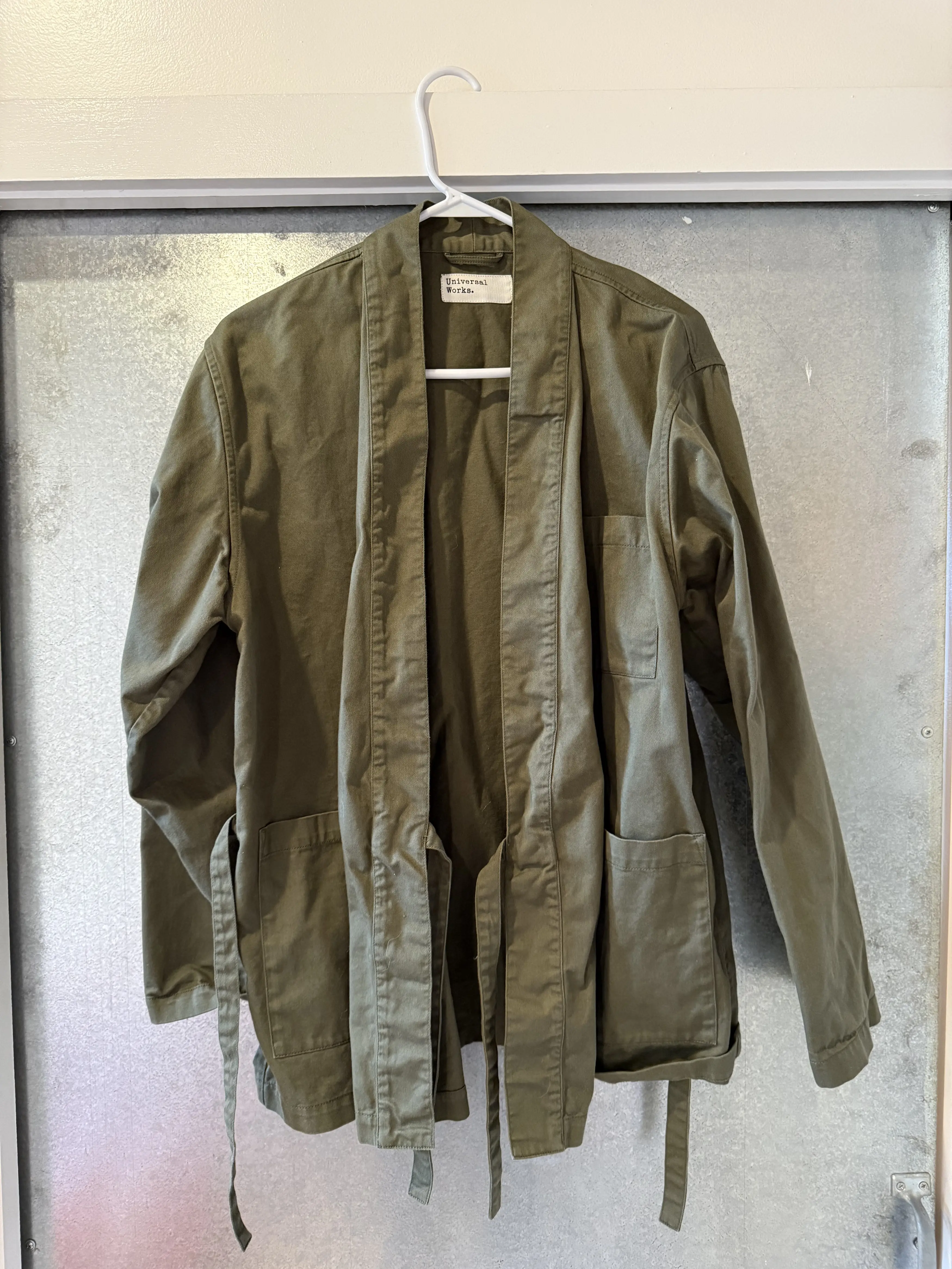 Universal Works Osaka Jacket in Green, Men's (Size Large)