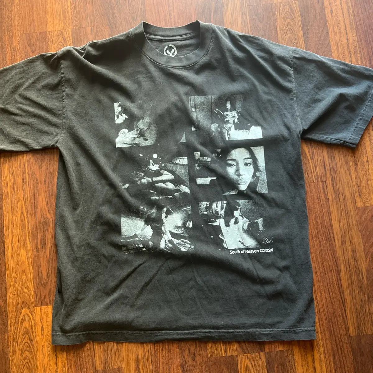 South Of Heaven Graphic Tee in Grey, Men's (Size Large)