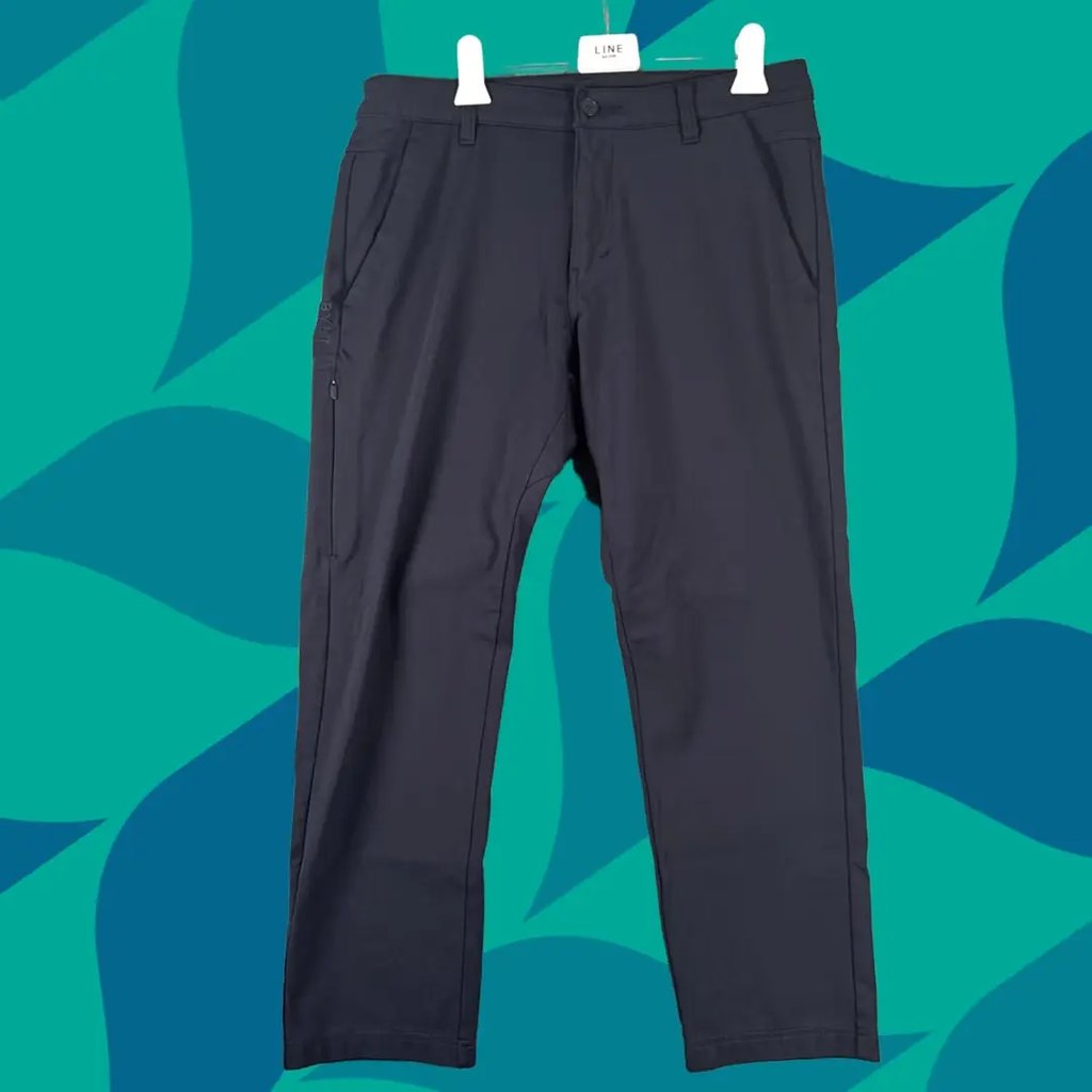 Bylt Pant Everyday Premium 2.0 Slim Fit Blue Navy Viscose Blend 33x25 Mens, Men's