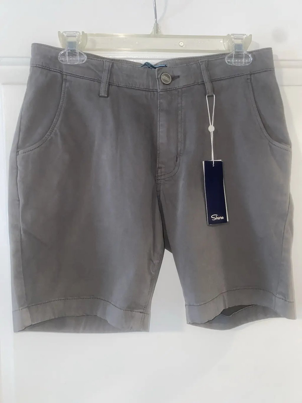 Shore Bowen Short Men’s Size 28 Smoked Pea Gray 7.5” Inseam, Men's