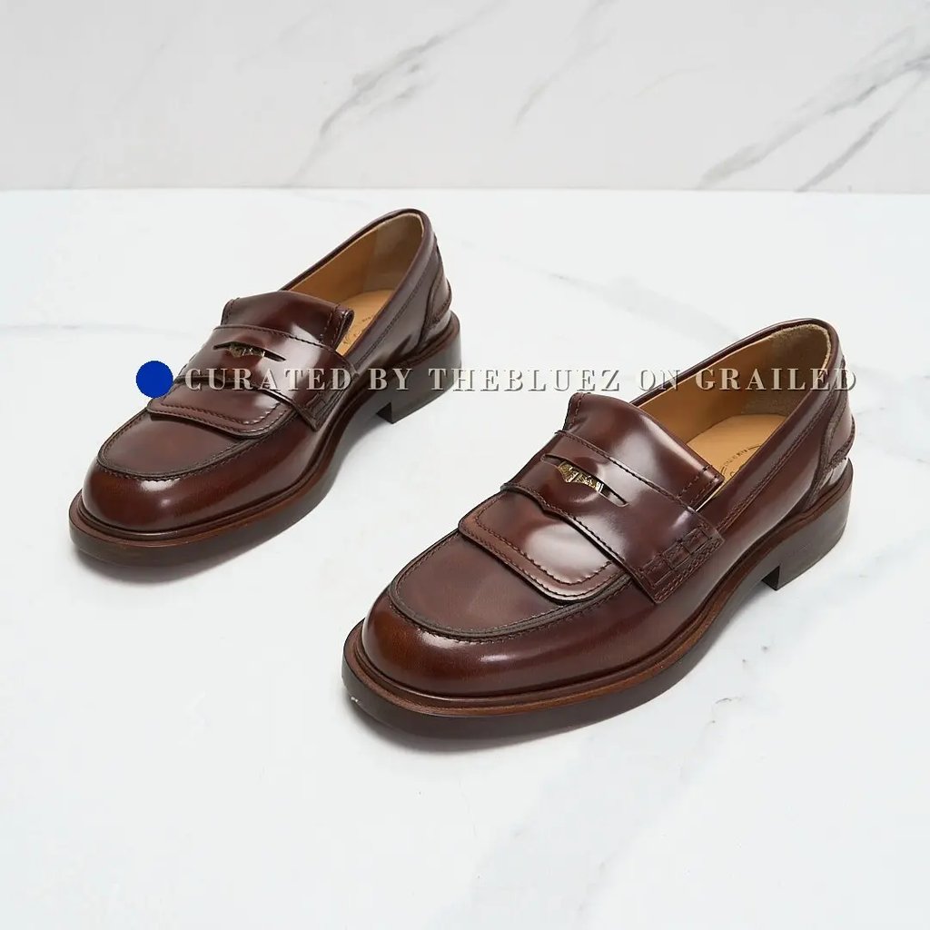 Tod's Women's Vintage Gold Coin Loafers in Brown, Women's (Size 4)